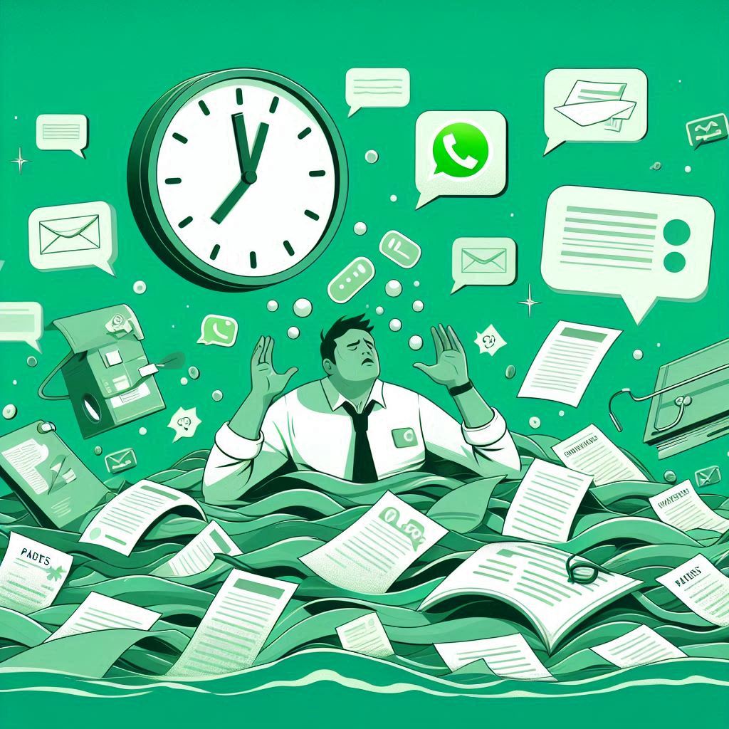 El coste real de usar WhatsApp como sistema de gestión documental
